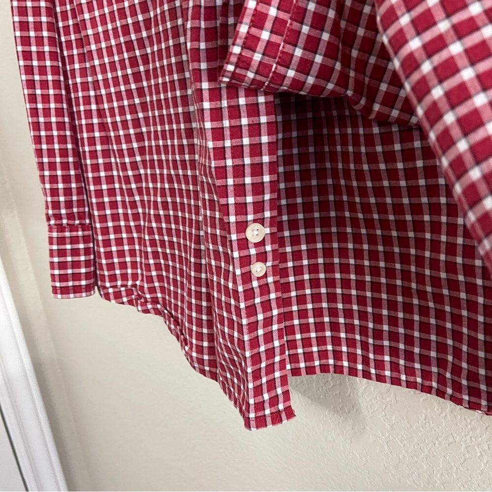 U.S. Polo Assn. Long Sleeve Plaid Button-Down Shirt XL 100% Cotton EUC - Picture 7 of 8